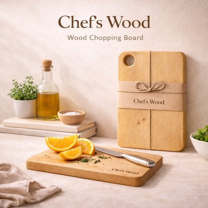Chef’s Wood PrimeCut™ Tamarind Cutting Board – 1 Inch Thick, Heavy Duty, High Density Solid Wood Block